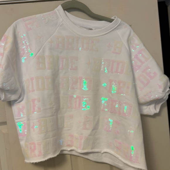 Queen of Sparkles Bride All Over top - Picture 2 of 4